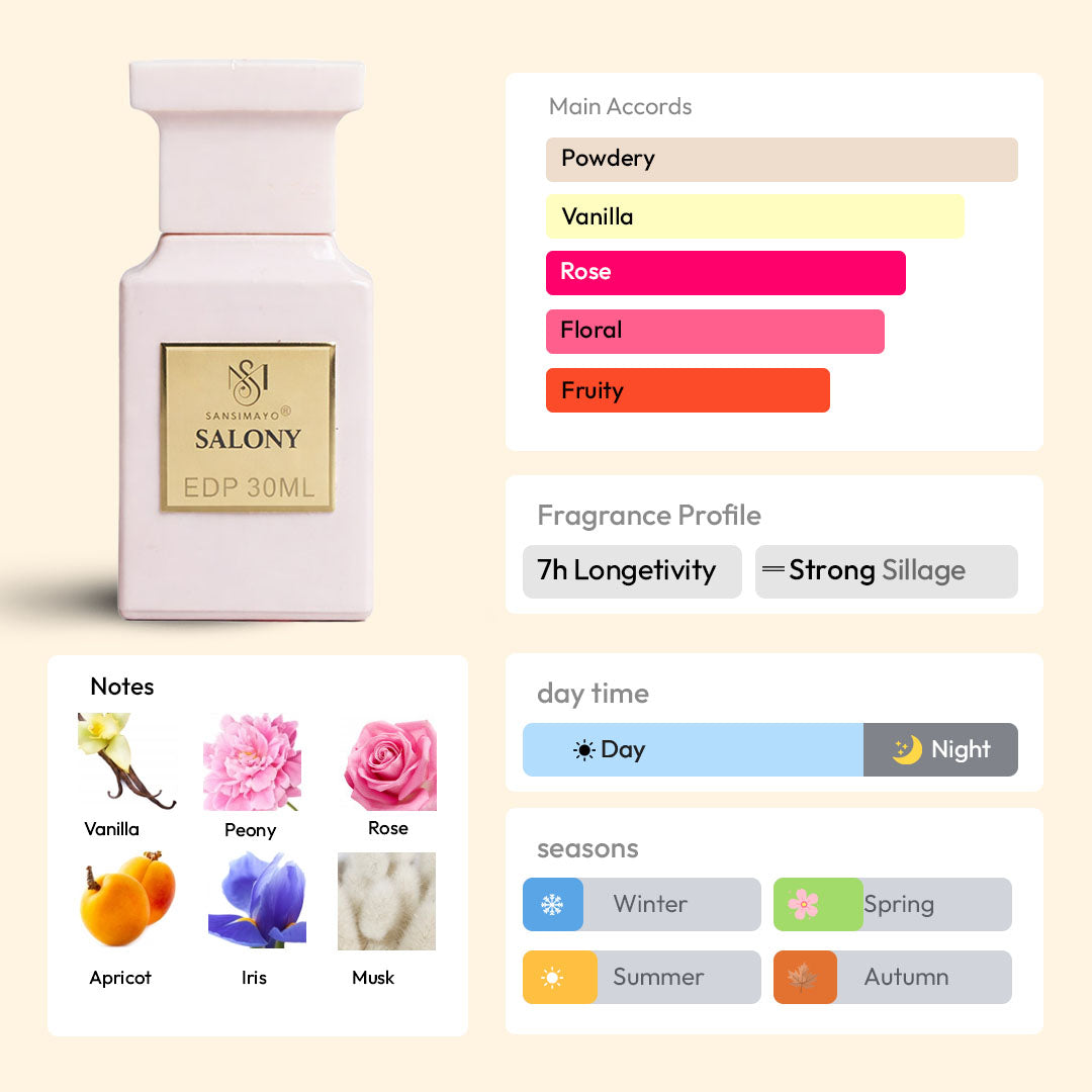 SALONY 30ML EDP - Pinkberry Edition